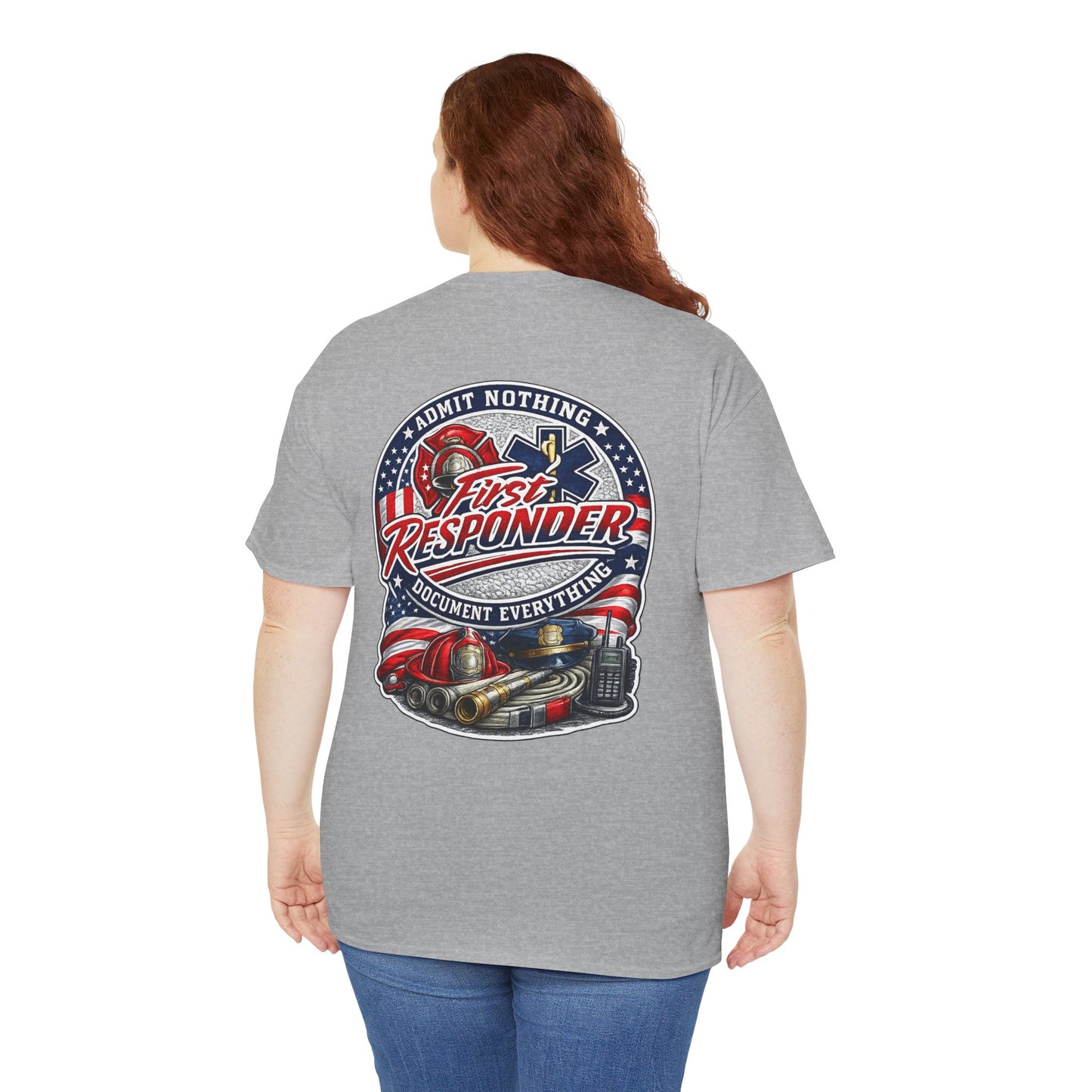 Admit Nothing, Document Everything Tee — Funny EMT Paramedic & Firefighter Shirt