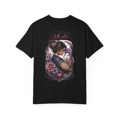 Tattooed Medic T-Shirt — "She Wears Her Heart on Her Sleeve"
