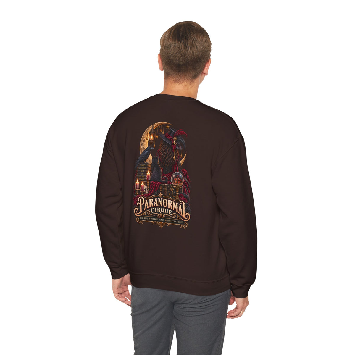 Paranormal Cirque | Real Souls, Strange Things & Forever Curious Gothic Shirt