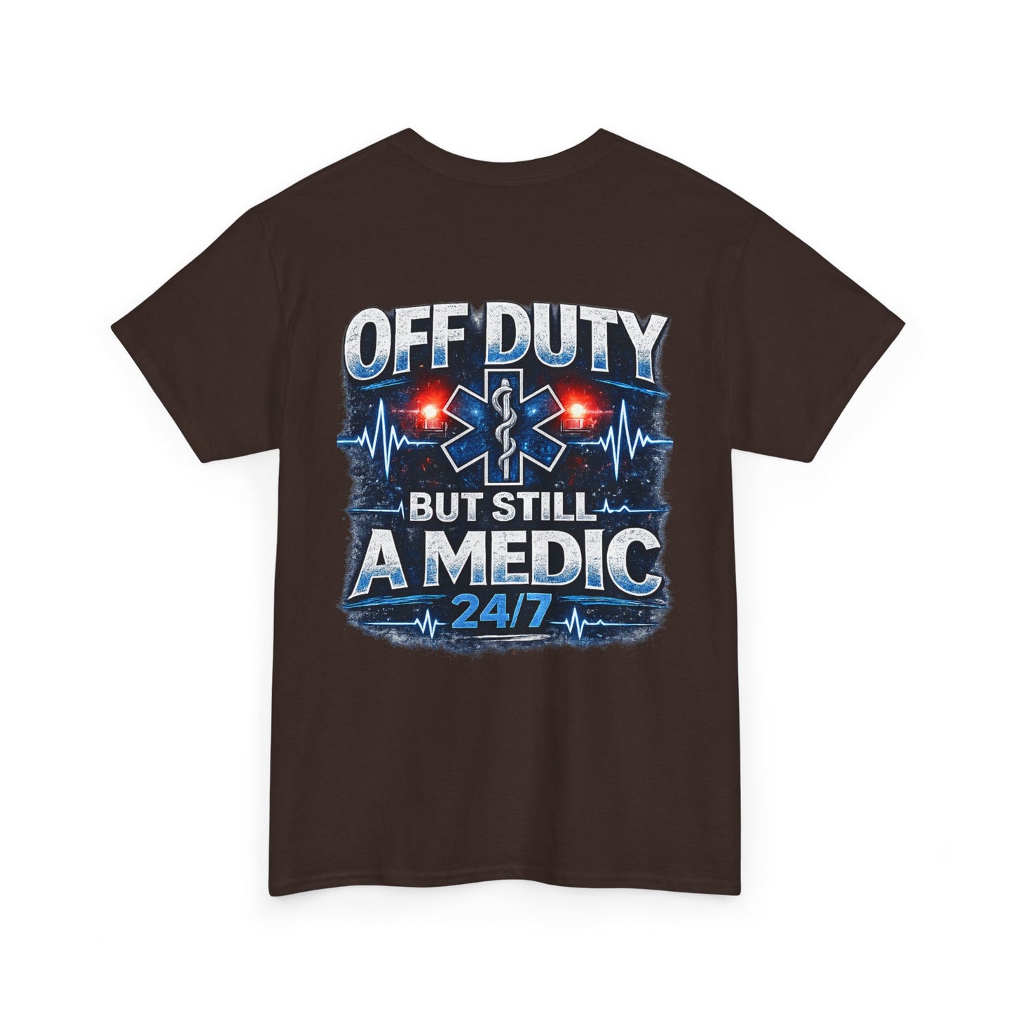 EMT Paramedic Tee — "Medic 24/7" First Responder Gift