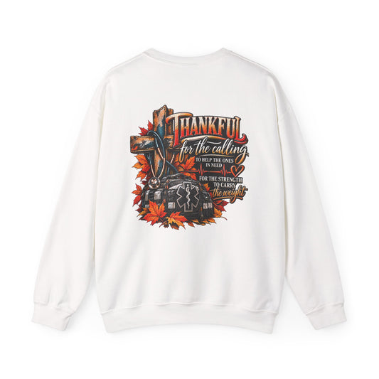Thankful for the Calling | EMS Faith & Thanksgiving T-Shirt and Sweatshirt