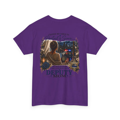 Deputy Mom Tee — Proud Police Mom "Back The Blue" Family Shirt
