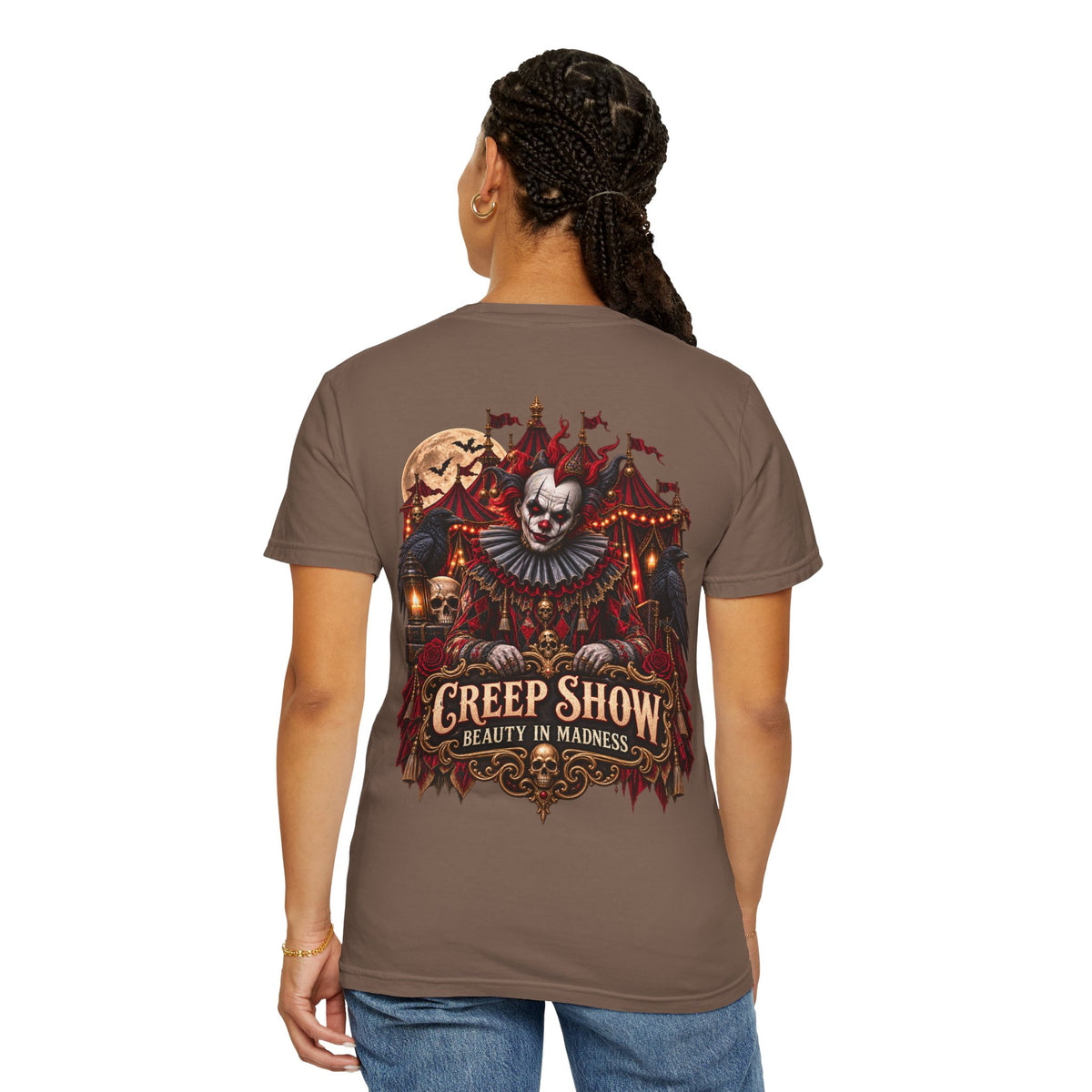 Creep Show: Beauty in Madness | Paranormal Cirque Gothic Halloween Shirt