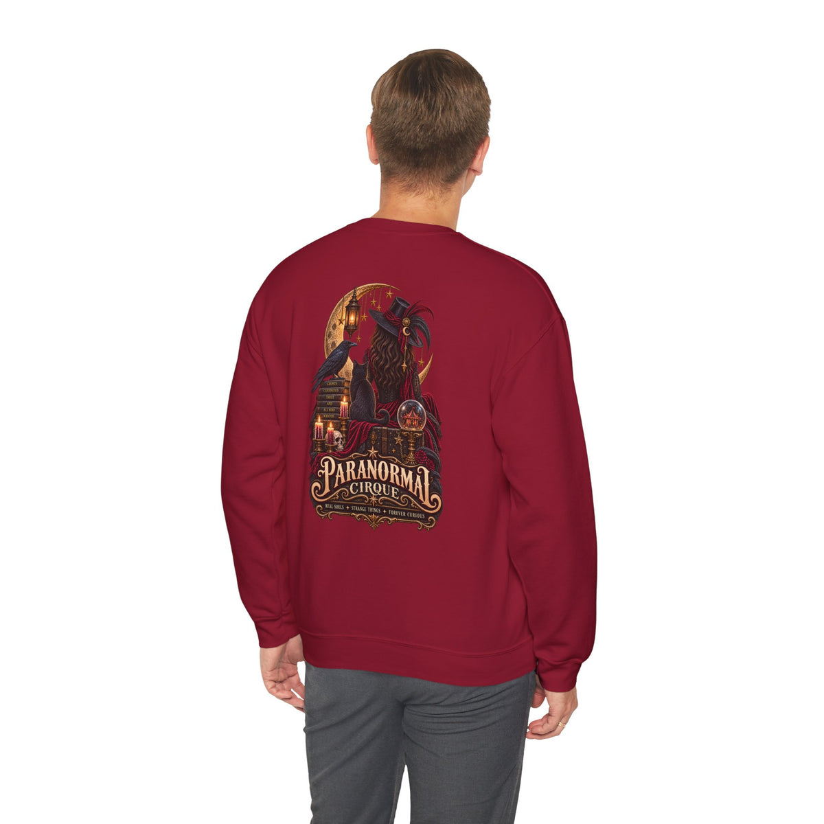 Paranormal Cirque | Real Souls, Strange Things & Forever Curious Gothic Shirt