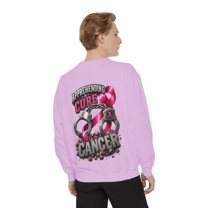 Apprehending a cure Breast Cancer Awareness Sweatshirt  LEO edition