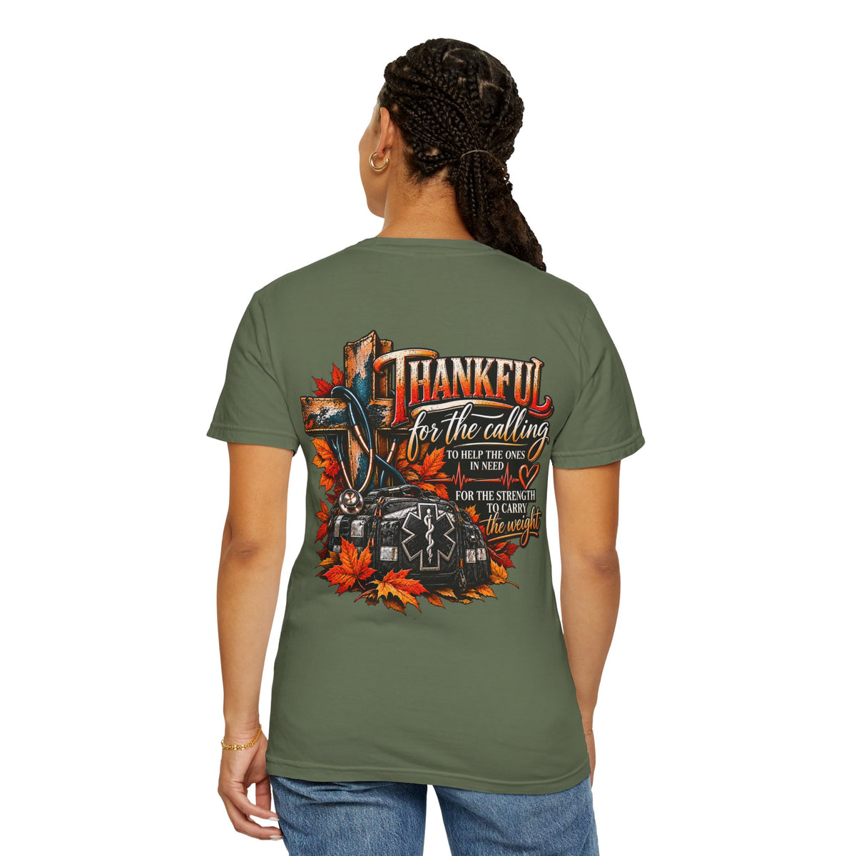 Thankful for the Calling | EMS Faith & Thanksgiving T-Shirt