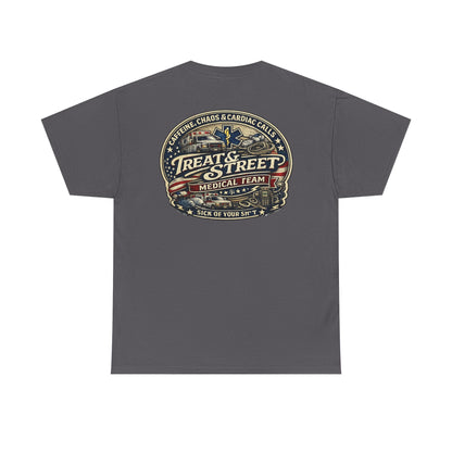 Treat & Street Medical Team First Responders T-Shirt | Firefighter Police EMS