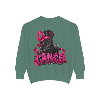 Cancer Awareness Sweatshirt  EMS Edition– Pink Ribbon Fighter Graphic Crewneck