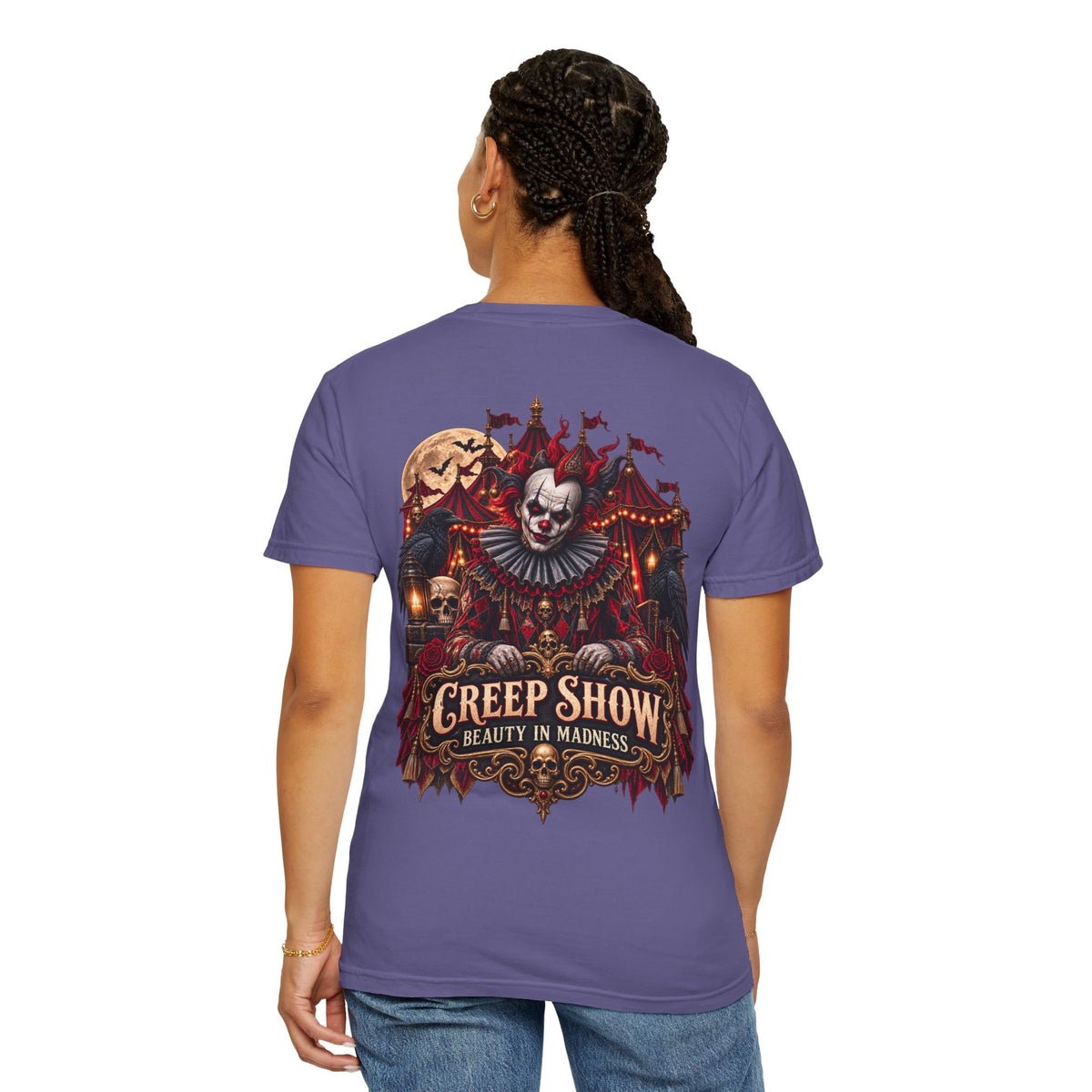 Creep Show: Beauty in Madness | Paranormal Cirque Gothic Halloween Shirt