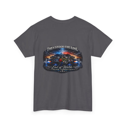 North Carolina State Trooper Memorial T-Shirt — Badge Tribute